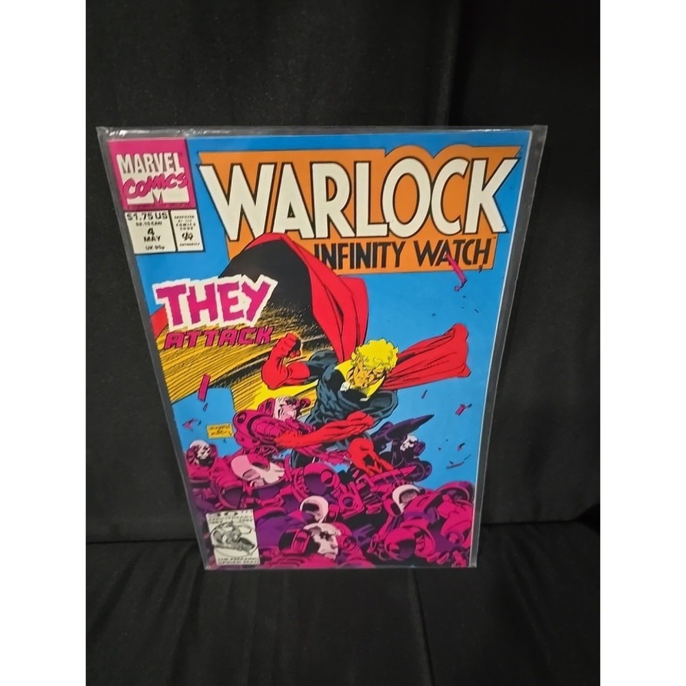 Seales Warlock and the Infinity Watch #4 (Marvel Comics May 1992)